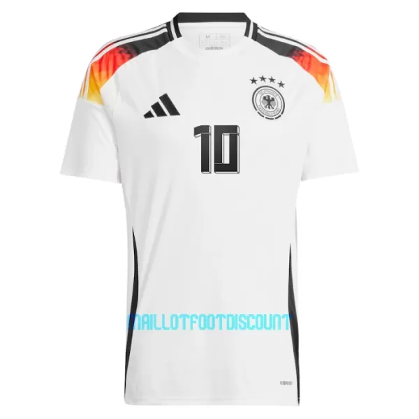 Maillot De Foot Allemagne  RUDIGER #2  UEFA Euro 2024 Exterieur P 36512